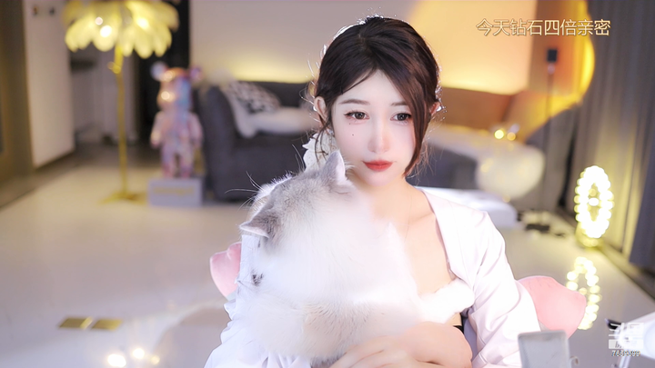 [直播][原画][温柠c丶]美女与狗狗2024-02-20-2247|米娜娜