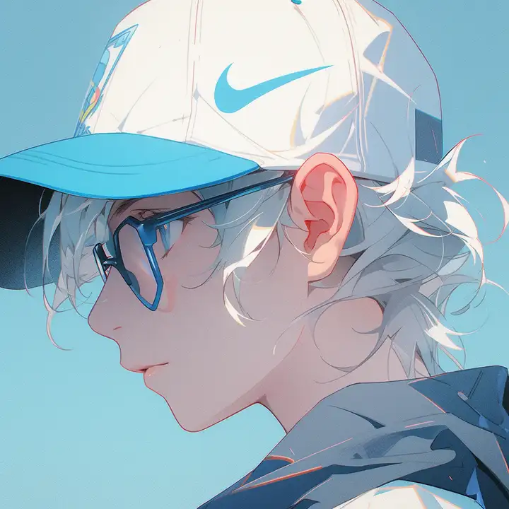 Image [7]-Minimalist flat anime-style couple avatars (male and female)-VyPrompt