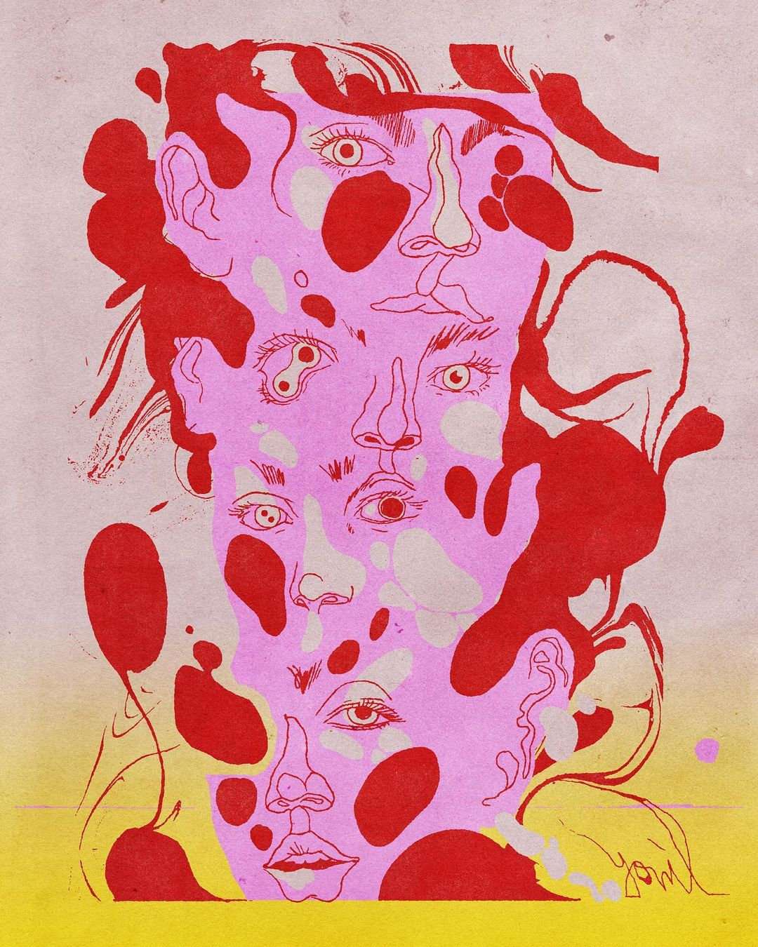 艺术作品集情报局 的想法: #插画# 灵感 · 新达达主义插画 视觉艺术