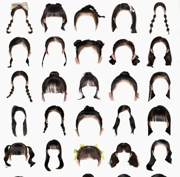 图片[21]-571款男女发型素材【可直接套用】海马体证件照PS头发素材模版假发免扣png发型模板【电商热销843】-暗冰资源网
