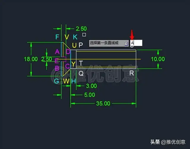 开槽沉头螺钉画法（工程制图开槽沉头螺钉画法）