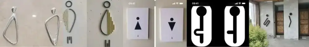 主观评测五大AI助手识图能力，奇葩卫生间标识识别大PK