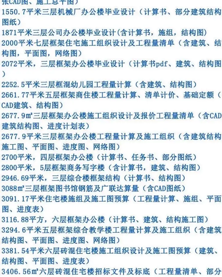 图片[22]-700+套6.88G土木工程毕业设计范本-开题报告计算书预算书建筑结构施工方案设计图纸【电商热销26】-暗冰资源网