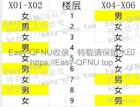 综合楼卫生间地图