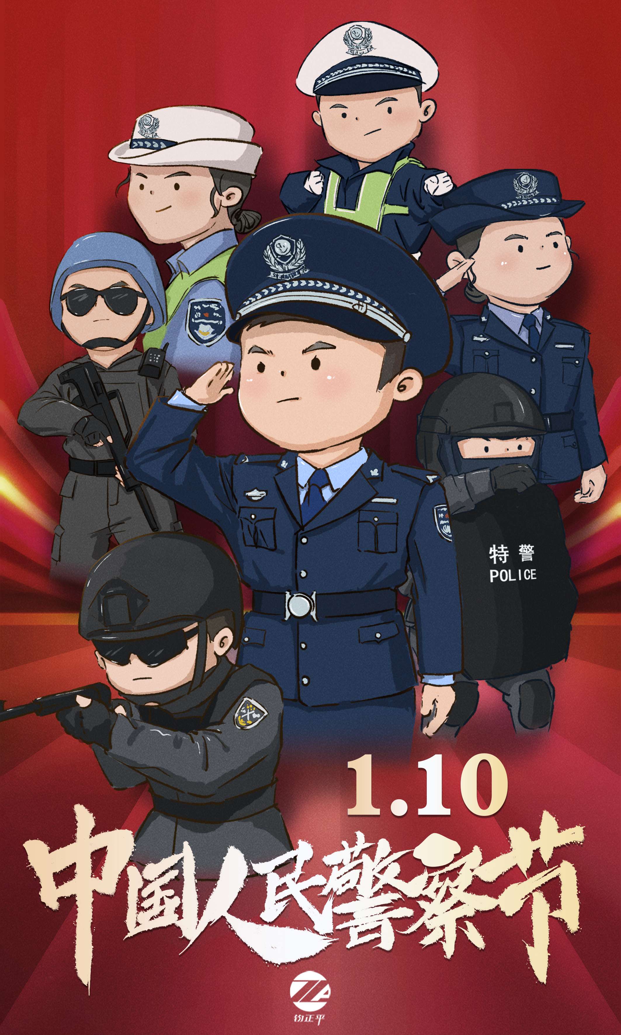 警察头像