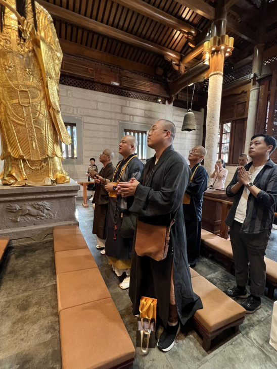 日本真言宗总本山仁和寺总务部长牟田清樹率团访问南普陀寺及闽南佛学院