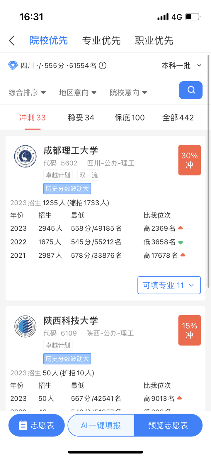高考志愿填报,AI工具选择指南!(附985,211大学各省份分布地图)