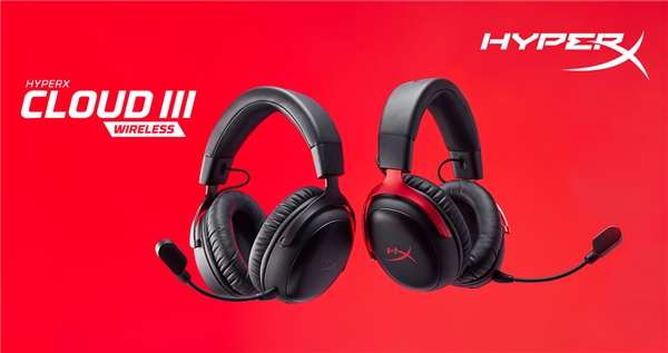 HyperX在Gamescom展會期間推出Cloud III Wireless颶風3無線版游戲耳機 