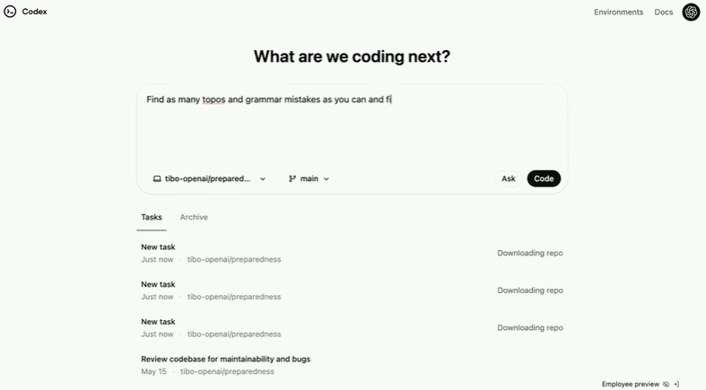 刚刚，OpenAI最强编程智能体上线ChatGPT