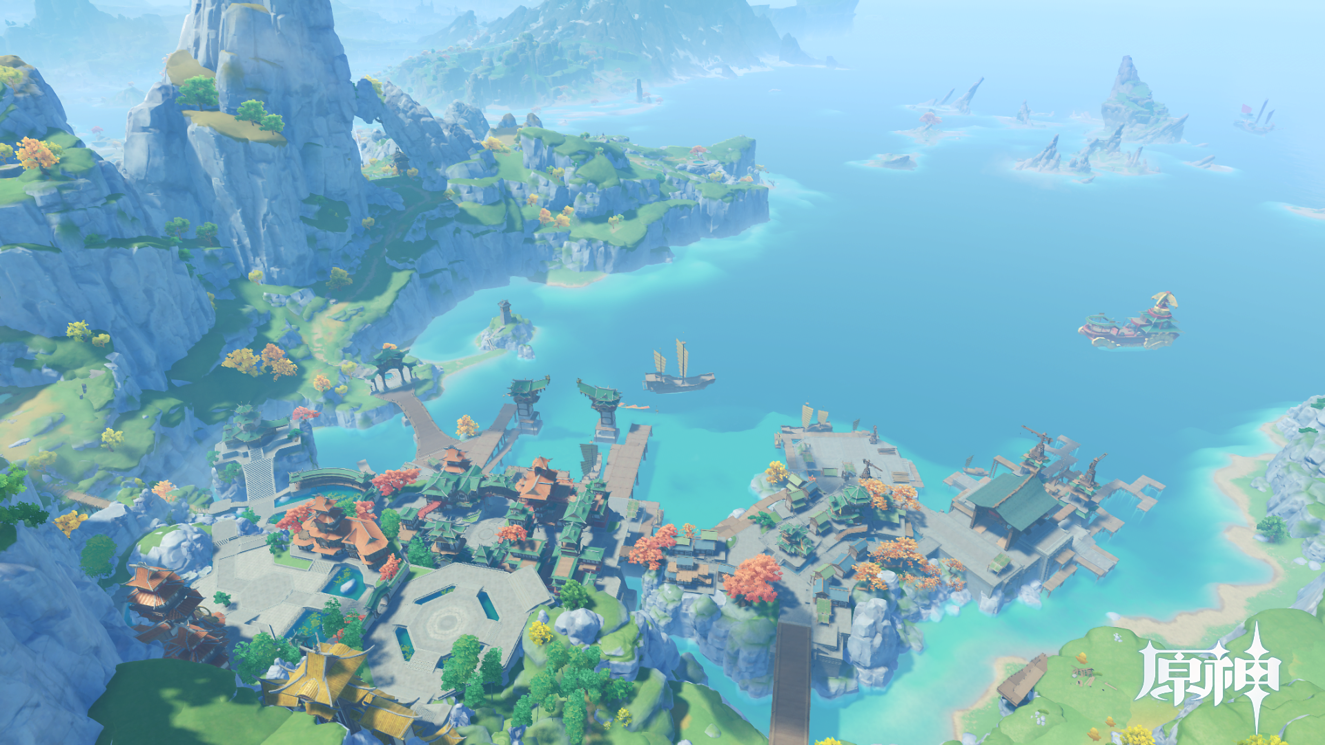 呆罗 的想法: 群玉阁复还后再度拍摄的璃月港全景,站在… - 知乎