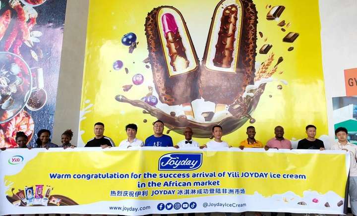 伊利Joyday冰淇淋在坦桑尼亚上市 收获一致好评