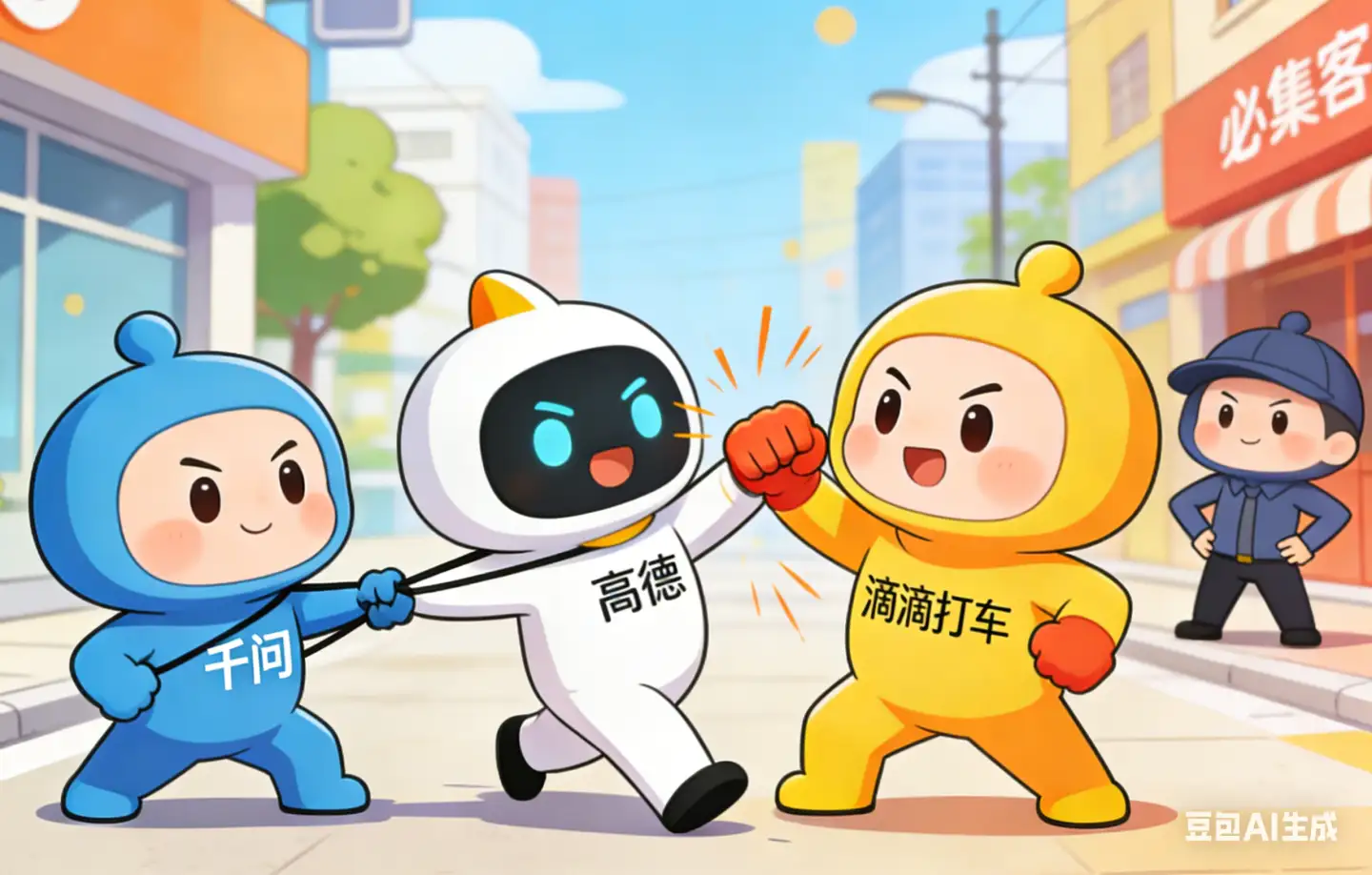 千问正式上线 AI 打车，高德和滴滴开始在 AI 交锋，对消费者来说意味着什么？