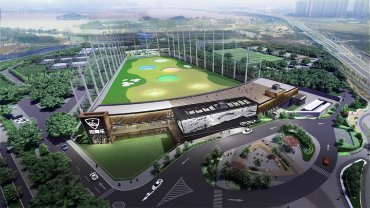 武汉拓高乐项目主楼主体结构封顶，开启城市体育娱乐新篇章