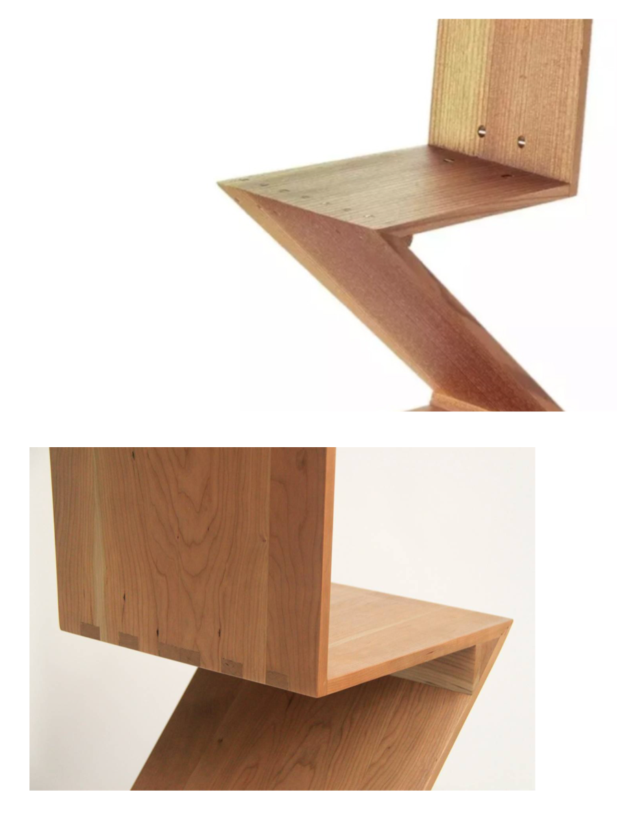 99把世界名椅zigzagchair