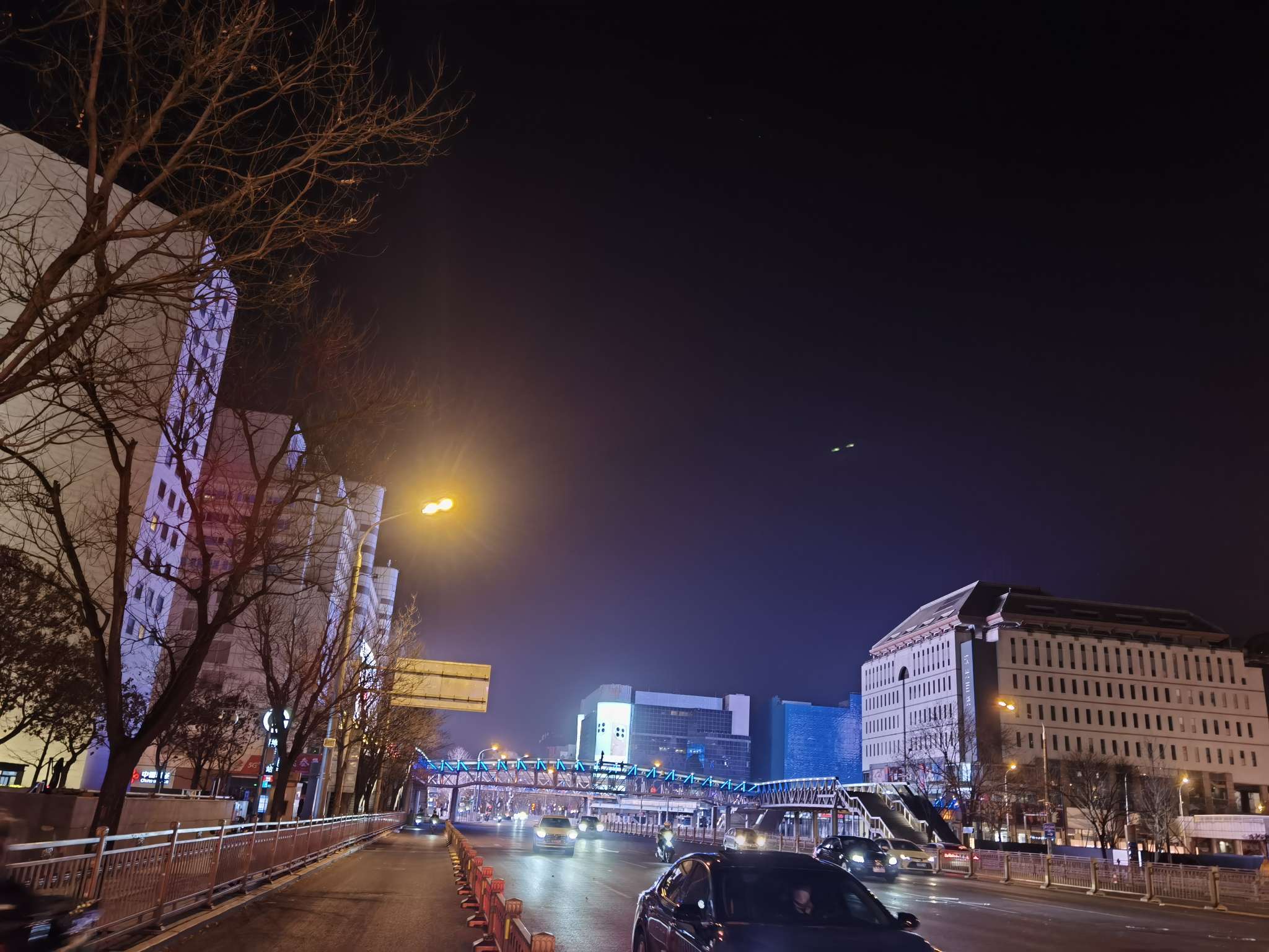 北京西单夜景图片