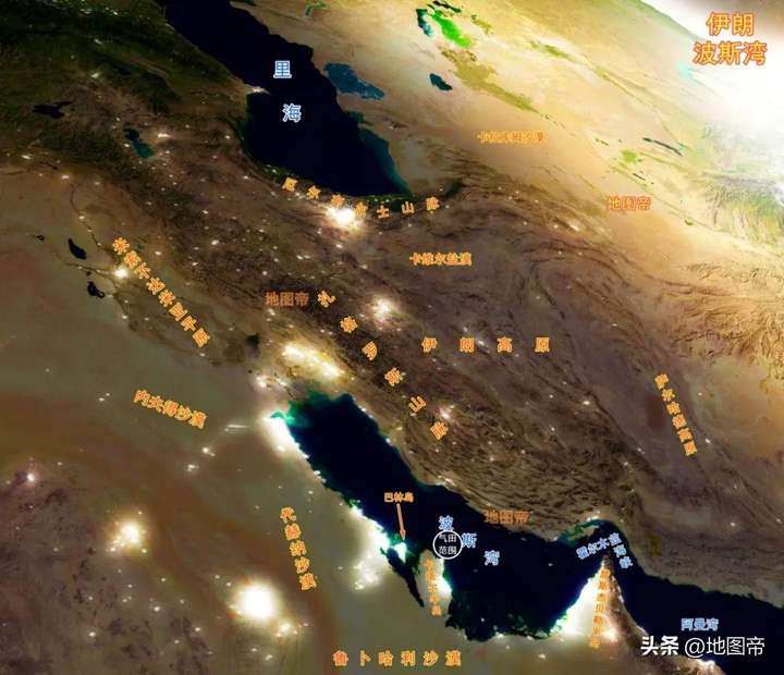 卡塔尔在哪里世界地图？卡塔尔地理位置地图