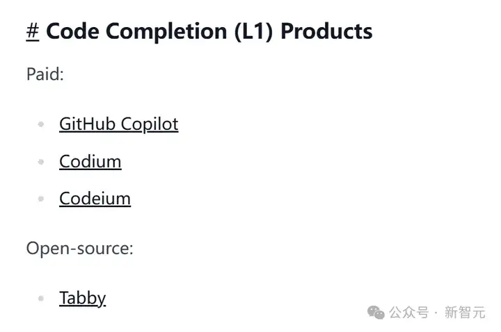 AI编程L1-L5超全分级来了！GitHub Copilot仅L1，Devin是L4