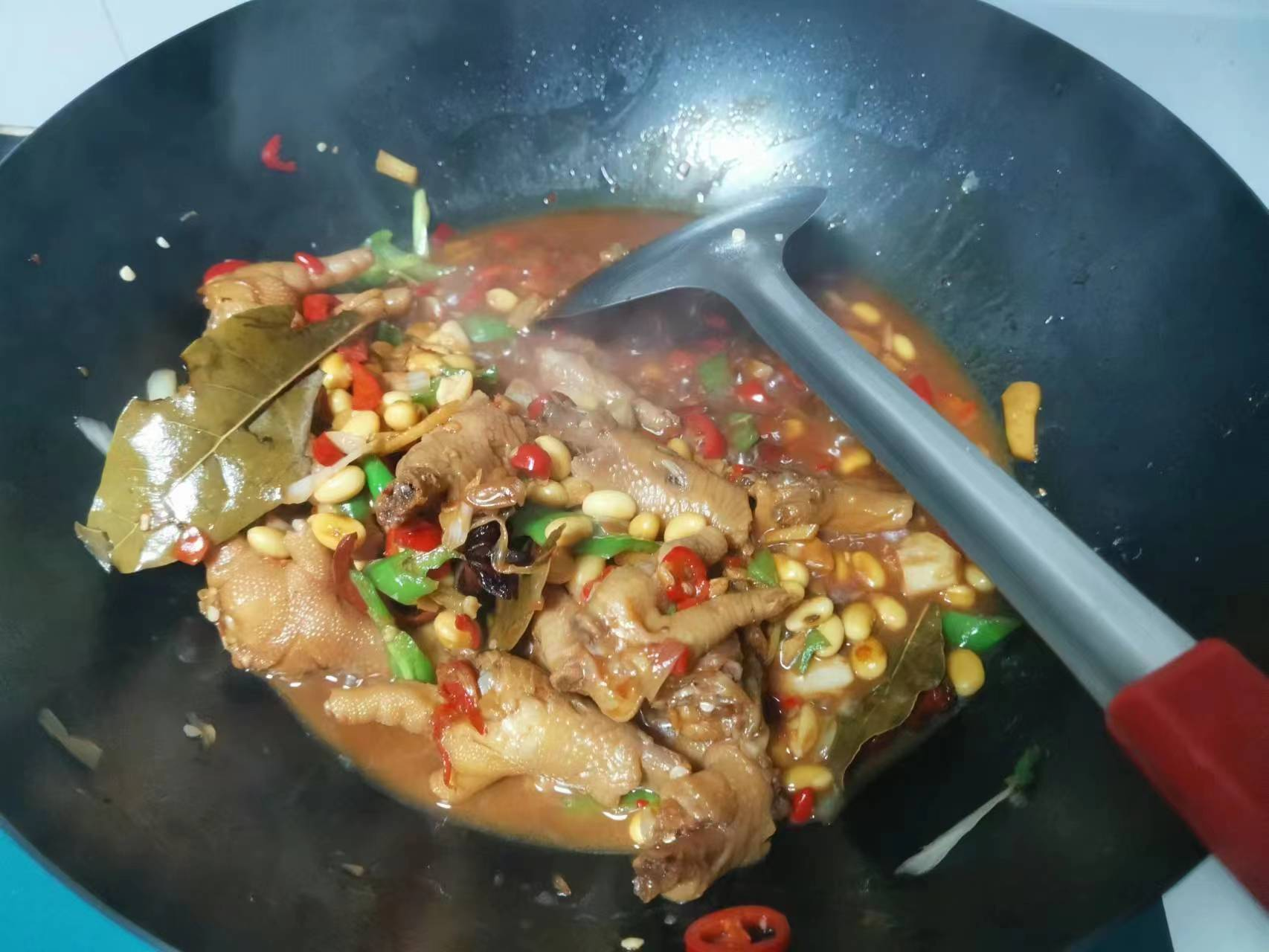 黄豆炒凤爪，让生活多一点仪式感|米娜娜