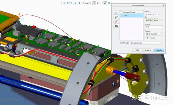 SolidWorks,UG/Routing,Pro/E/Cabling,谁适合小型电气控制盒子布线? - 知乎