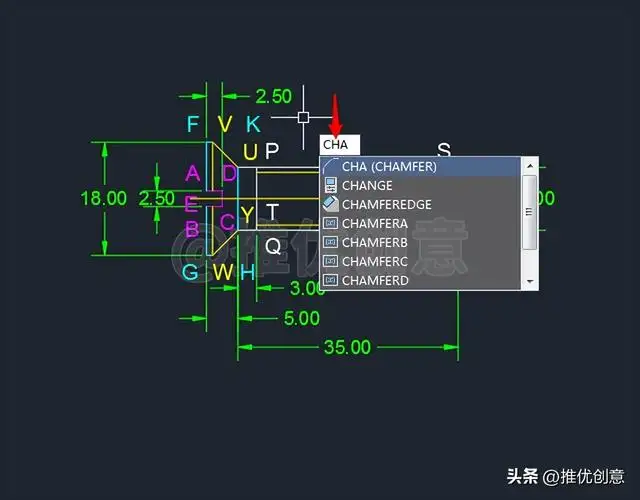 开槽沉头螺钉画法（工程制图开槽沉头螺钉画法）