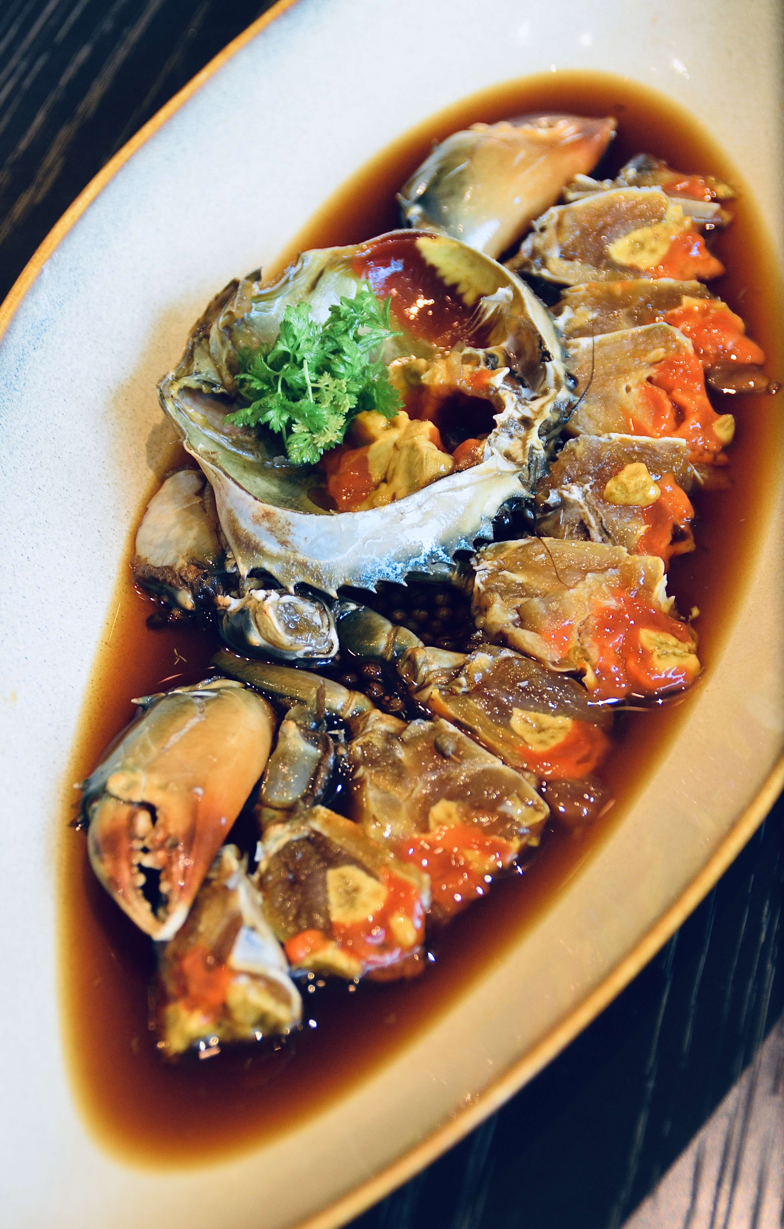 神婆爱吃 的想法: 夸生腌蟹很棒,他说"是三门的青蟹好";… - 知乎