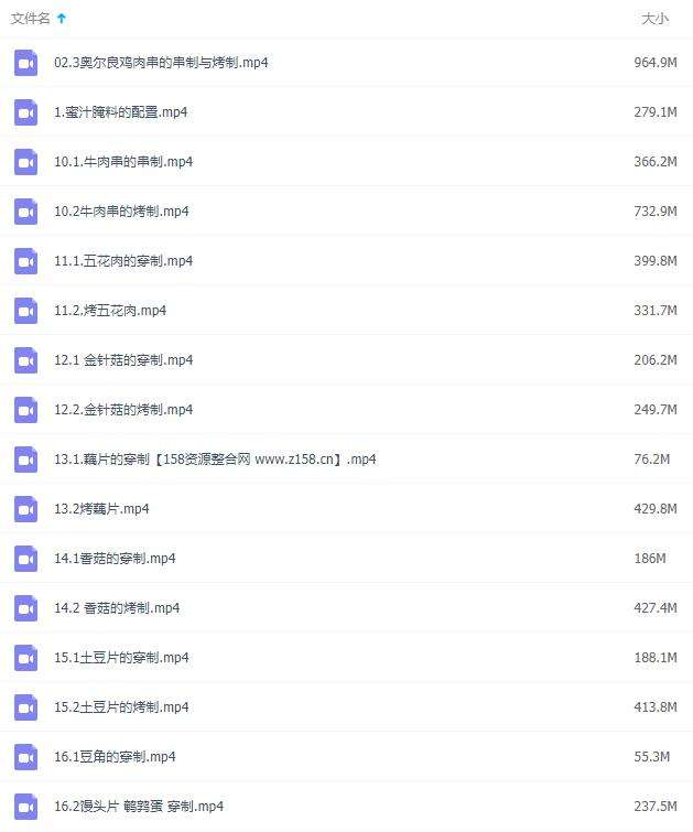 图片[2]-烧烤技术教学视频教程，配方大全！超全资源，珍藏！-八月资源库