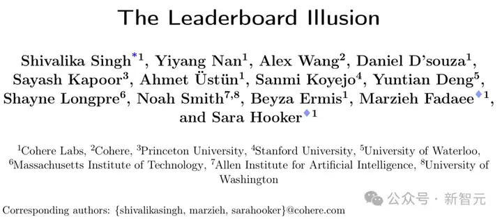 AI圈惊天丑闻，Meta作弊刷分实锤？顶级榜单曝黑幕，斯坦福MIT痛斥
