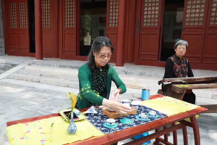 国际博物馆日、国际茶日•非遗二十四节气茶道小满茶会在天津文庙举办