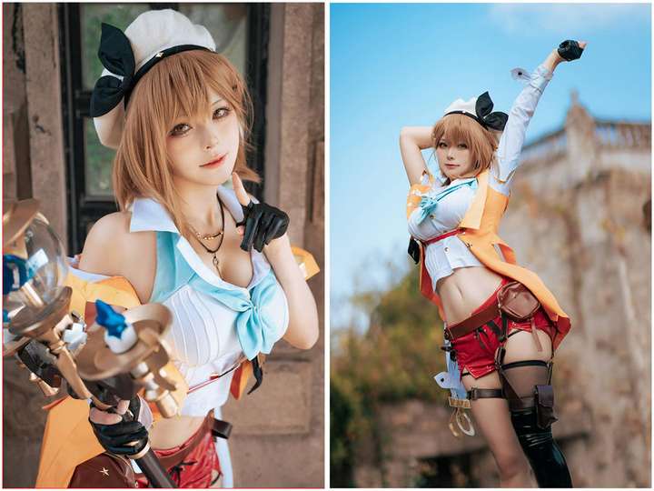 w百合欧皇子w图包：闪耀二次元的百变Coser_糯图网