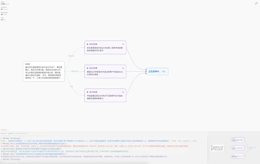 秘塔AI也终于悄悄上线了DeepResearch。