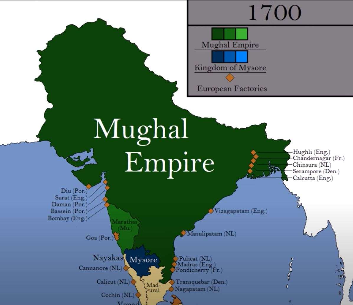 从时间线来看马拉塔真是被低估太多了完全可以说整个18世纪它都是整个