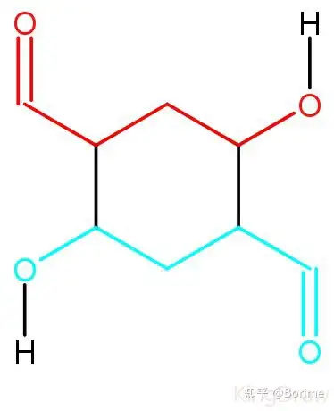 请问丁二醛羟醛缩合是如何得到如图这一产物的