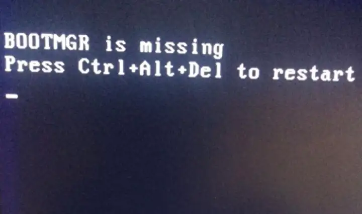 bootmgrismissing怎么解决（开机显示bootmgr的修复教程）