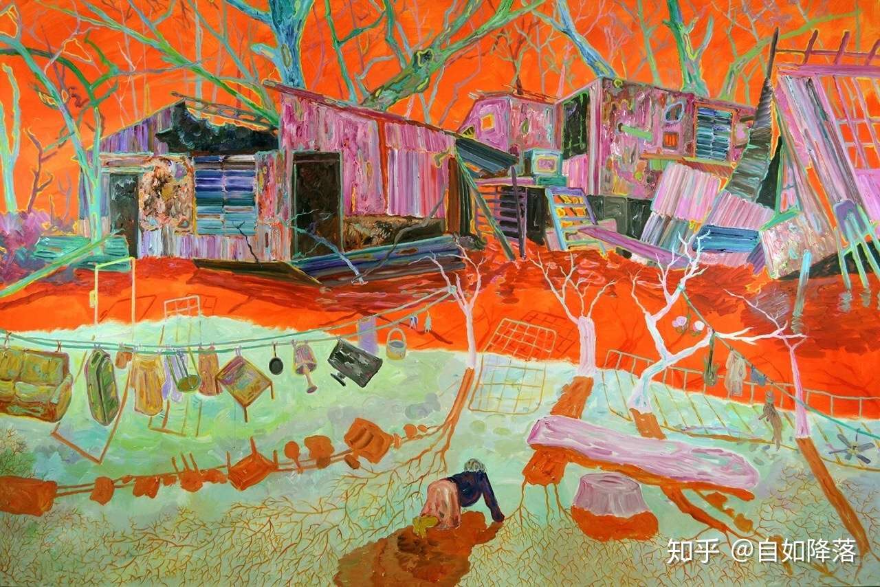 今天介绍一位当代艺术家,张曦,1984年出生于中国,现生活和工作于美国