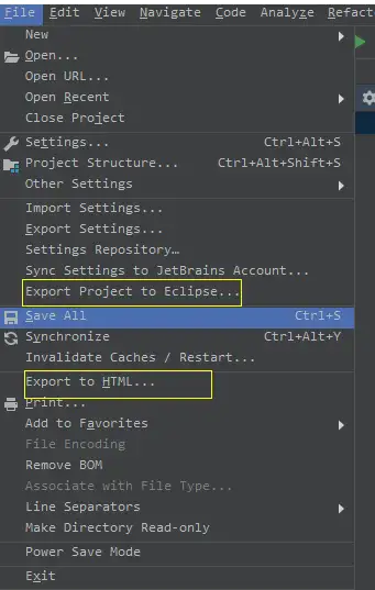 idea下载完后，在export中为什么没有project to zip file 的选项? - 知乎