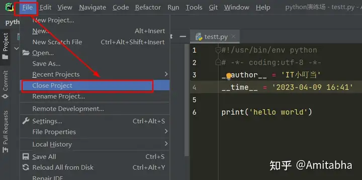 2023版的pycharm，为什么一关掉就提示closing project，而且等好久窗口都还在？ - 知乎