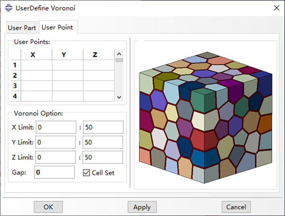 一个好用的Abaqus晶体塑性模型生成插件-Voronoi模型的图34