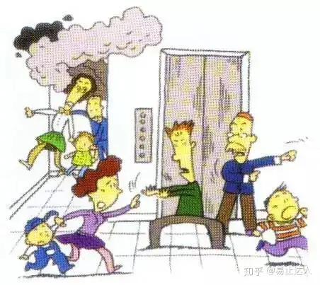 住在高层如果楼下某层发生火灾，该怎么办？