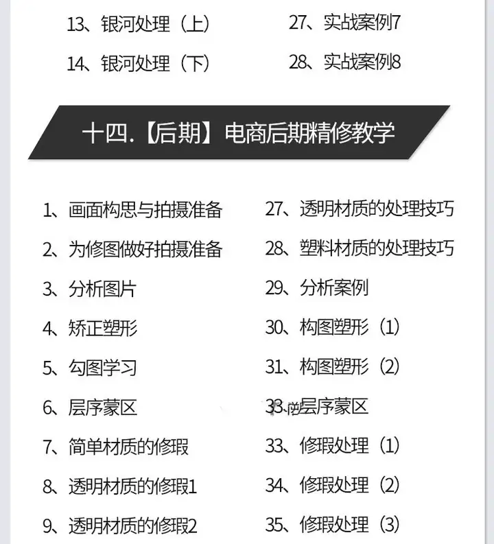 图片[36]-零基础单反相机摄影教程-微单拍照视频入门技巧人像构图后期网课【电商热销585】-暗冰资源网