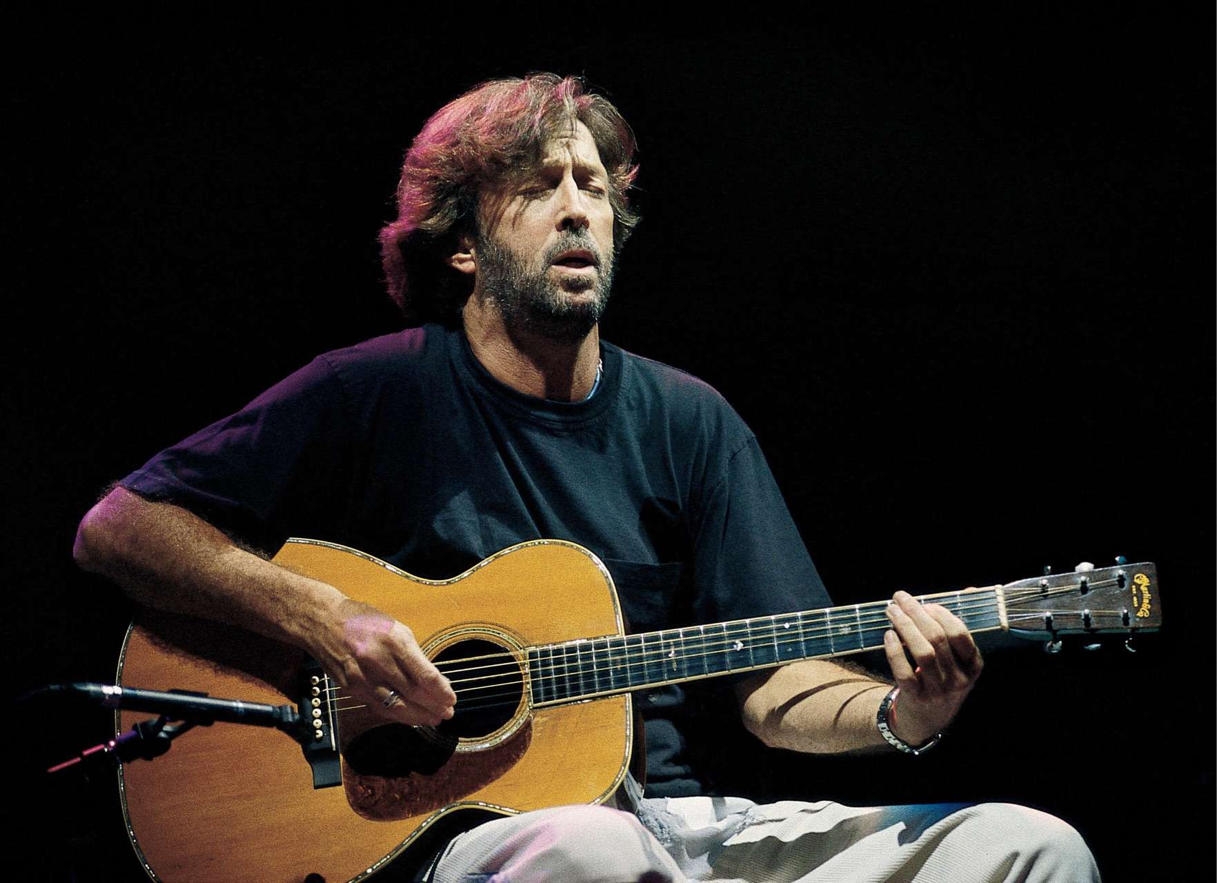 弹吉他的张阿姨 的想法: 中川老师,和eric clapton,是两位风格不