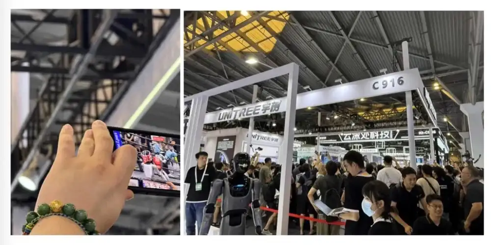 直击WAIC：大模型低调出展，机器人各出奇招