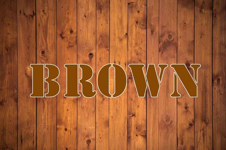 brown是什么颜色？棕色用英语怎么读brown