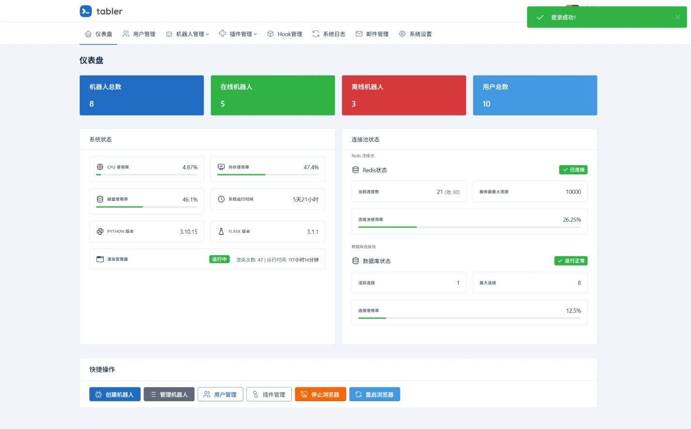QQ机器人管理系统 – 企业级QQ机器人管理平台