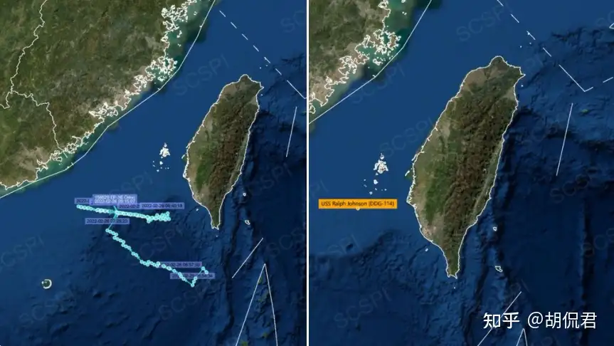 美国「哈尔西」号导弹驱逐舰过航台湾海峡，东部战区全程跟监警戒，哪些信息值得关注？
