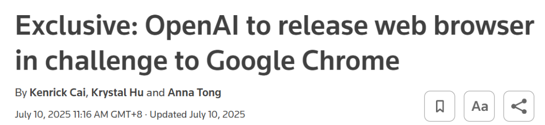 竞购 Chrome，正面竞争 OpenAI，Perplexity 为什么要做 AI 浏览器？