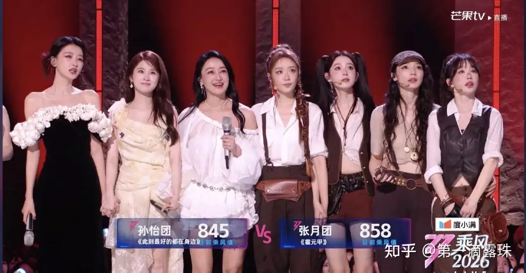 如何评价《乘风2026》浪姐一公的各组舞台表演？