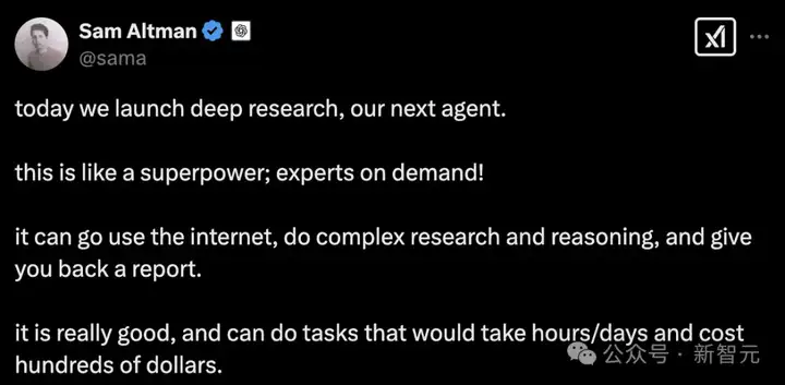 OpenAI紧急直播，ChatGPT疯狂开挂「深度研究」！10分钟爆肝万字现AGI雏形，刷榜人类最后考试