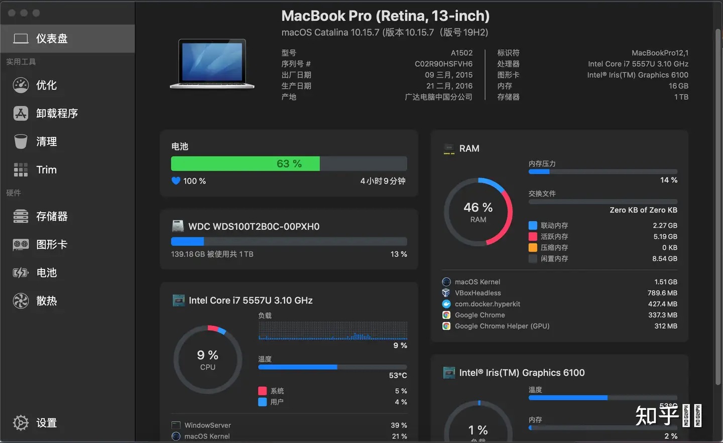 用了四五年的MacBook pro 2016，大家的性能下滑严重吗? - 知乎