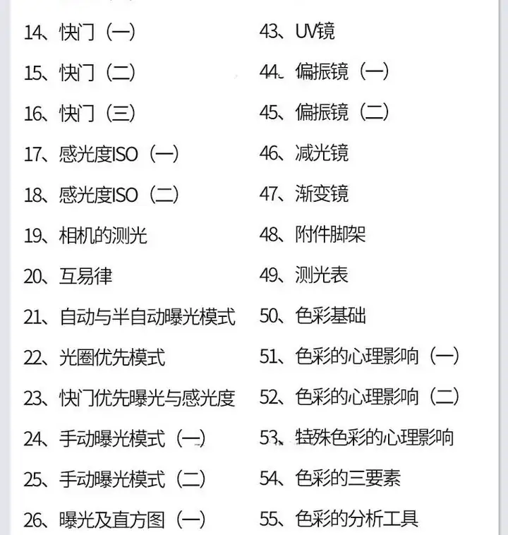 图片[13]-零基础单反相机摄影教程-微单拍照视频入门技巧人像构图后期网课【电商热销585】-暗冰资源网