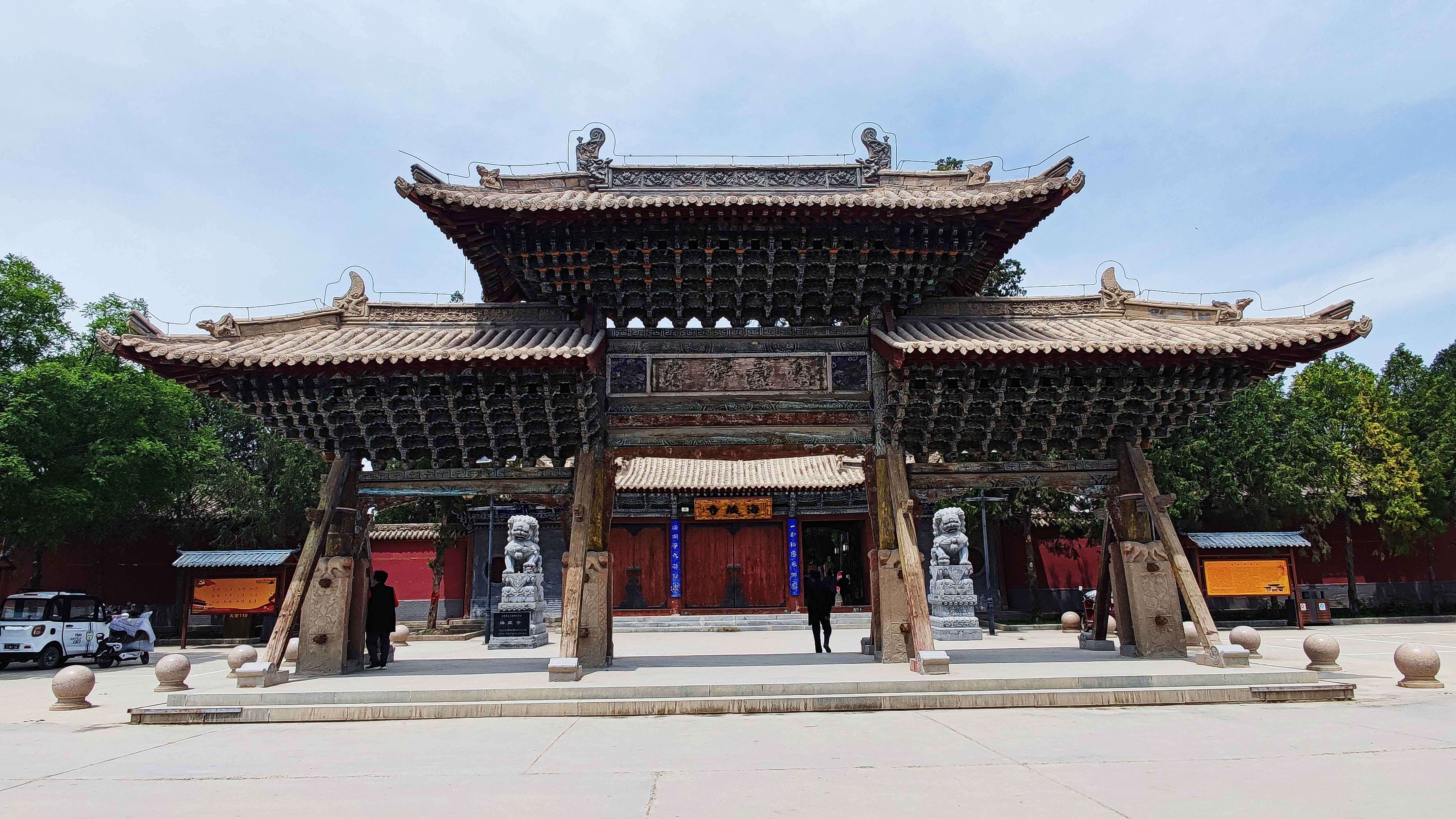 水玉扬观世界 的想法: 甘肃武威海藏寺,它被誉为"西北梵宫之冠